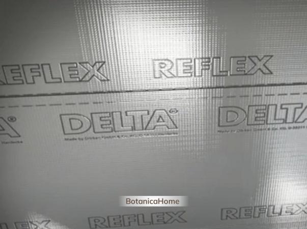 Delta Reflex — пароизоляция с отражающим слоем